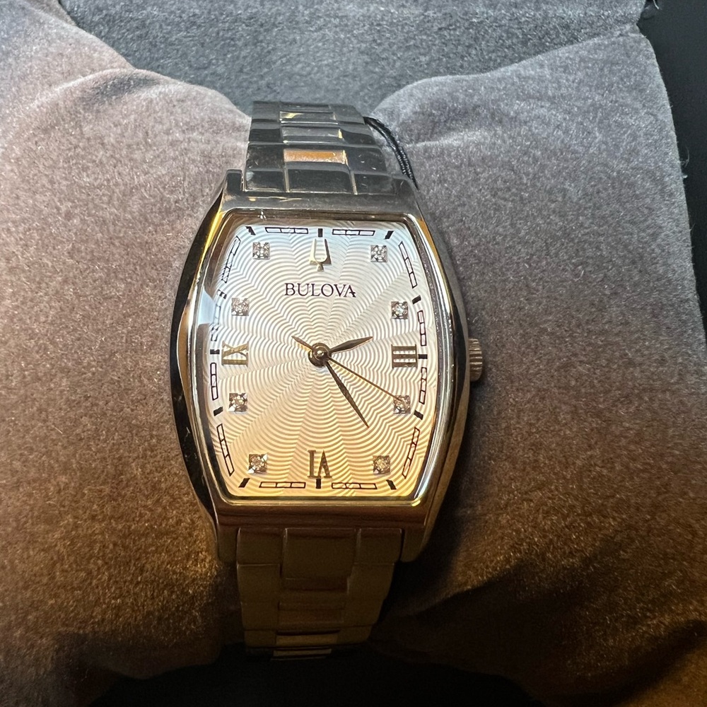 Bulova Silver Watch